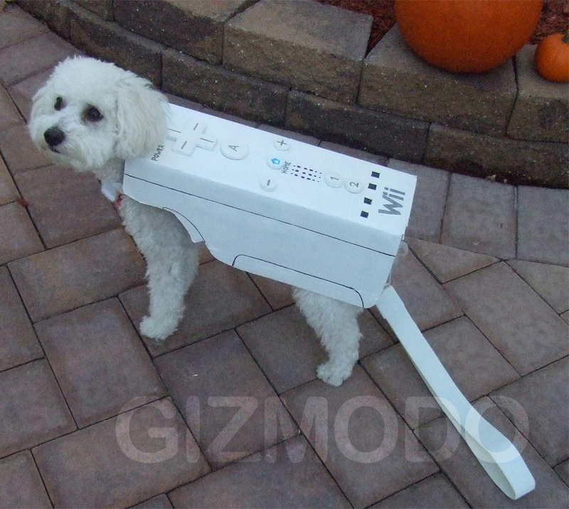 Illustration for article titled Halloween Wii Dogs Make Us Laugh, Shed Single Tear